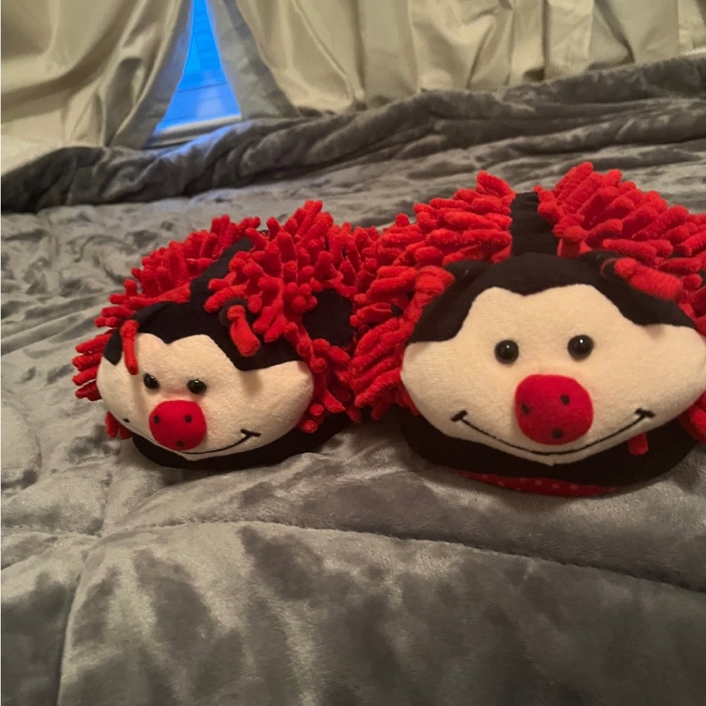 lady bug slippers
